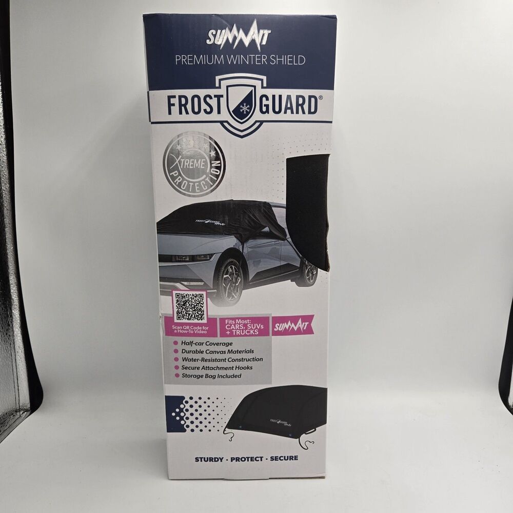 Frost Guard Summit Premium Winter Shield One Size Fits Most Cars Trucks SUVs NEW